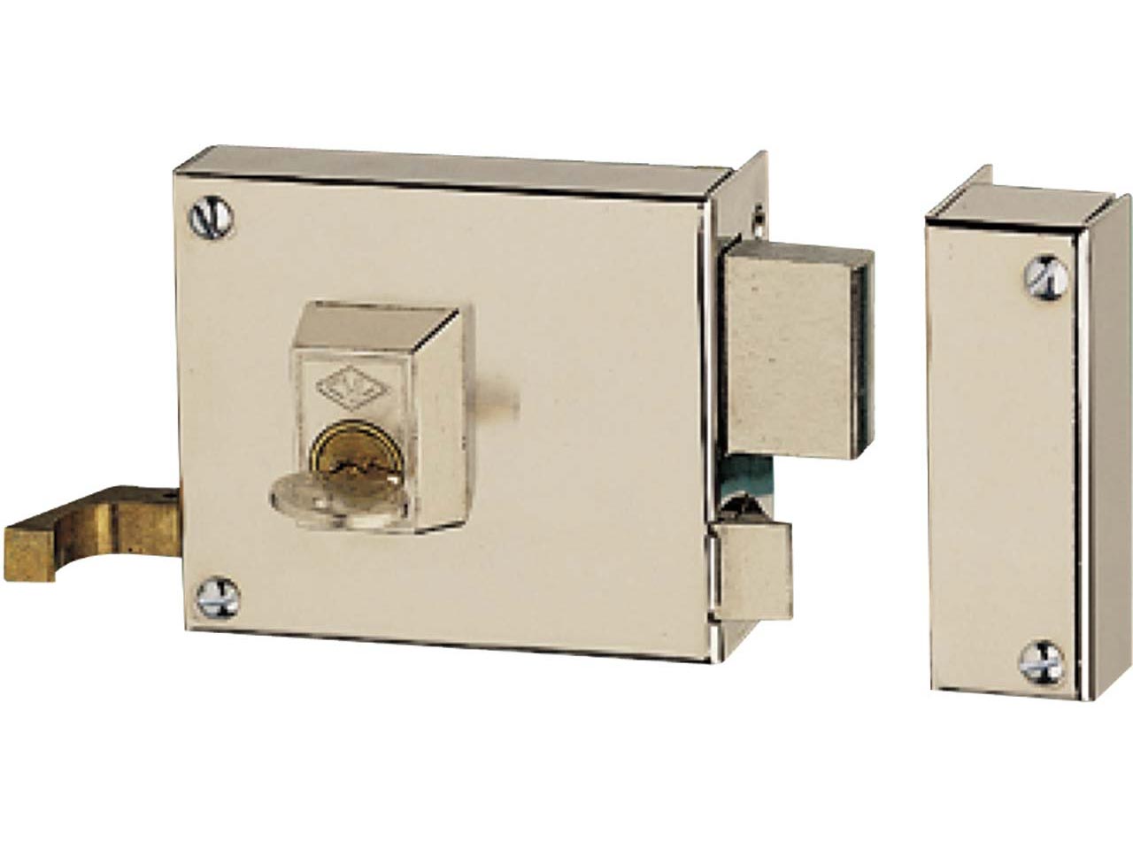 CERRADURA SOBREPONER CVL CILINDRO EUROPERFIL 125A