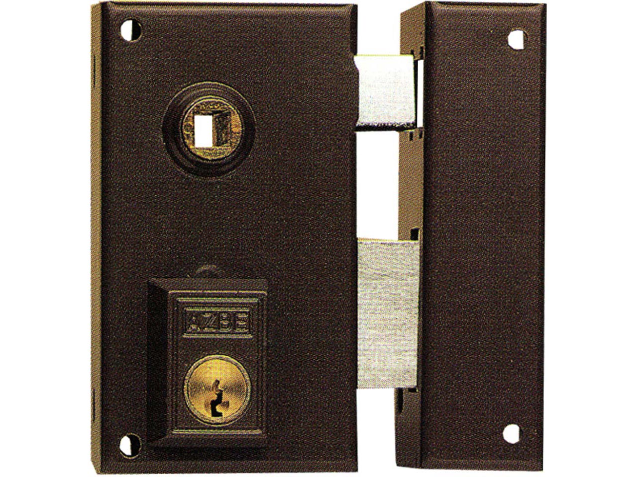 CERRADURA SEGURIDAD SOBREPONER AZBE - YALE MODELO 56B