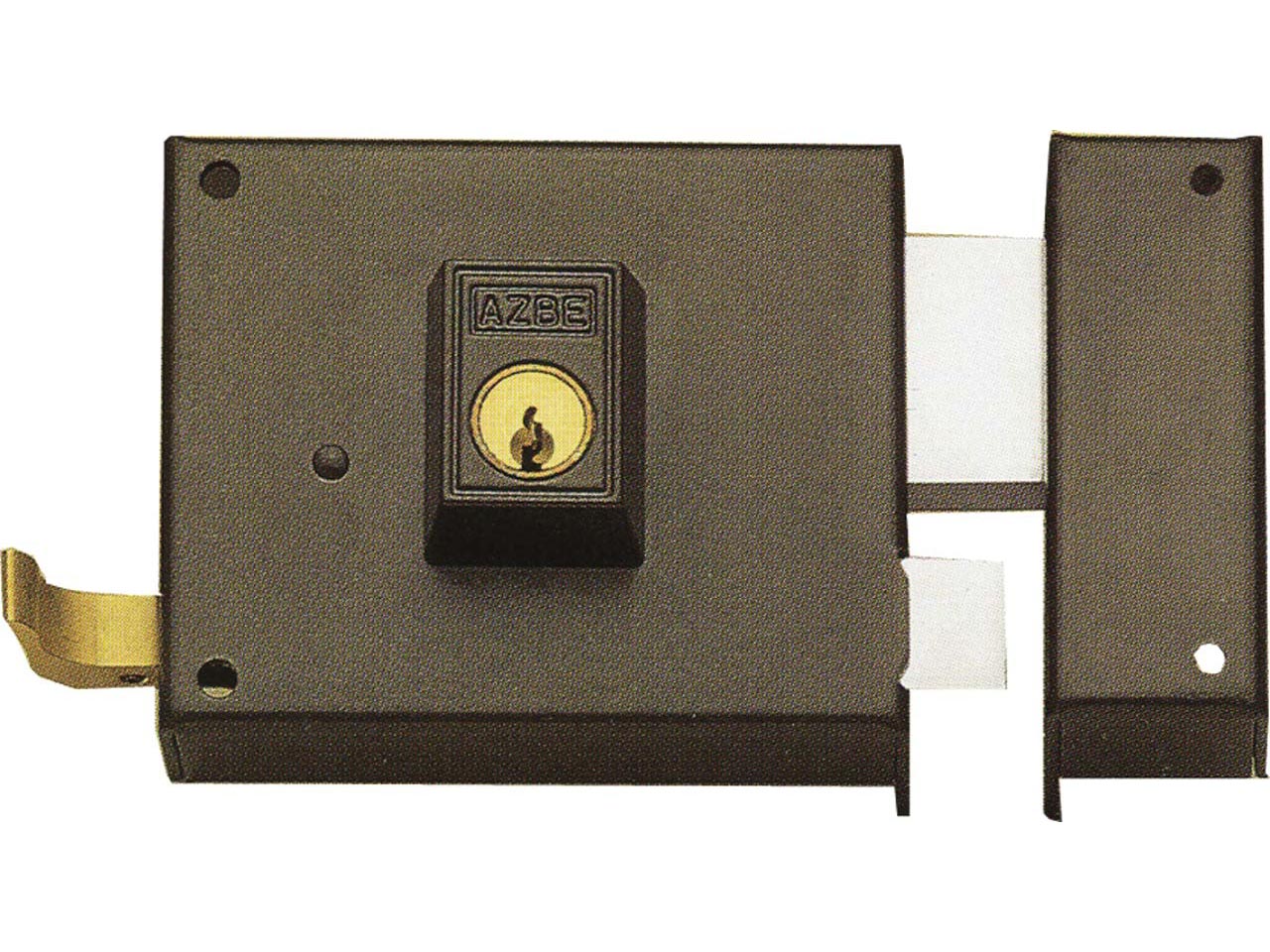 CERRADURA SEGURIDAD SOBREPONER AZBE - YALE MODELO 125