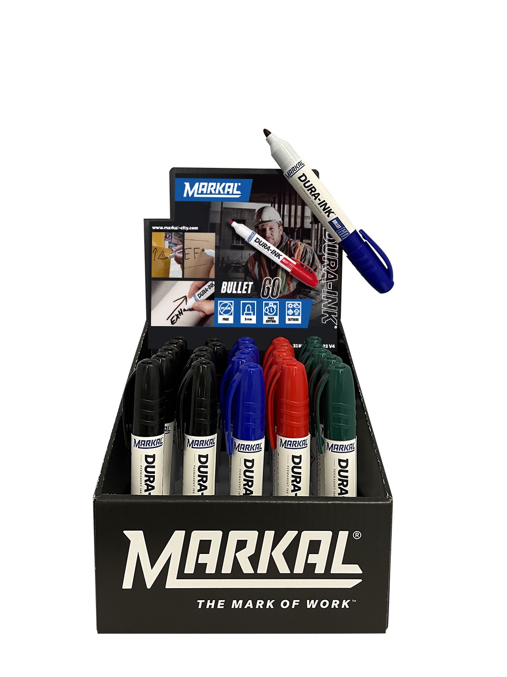 DURA-INK BULLET EXPOSITOR 32 MARCADORES