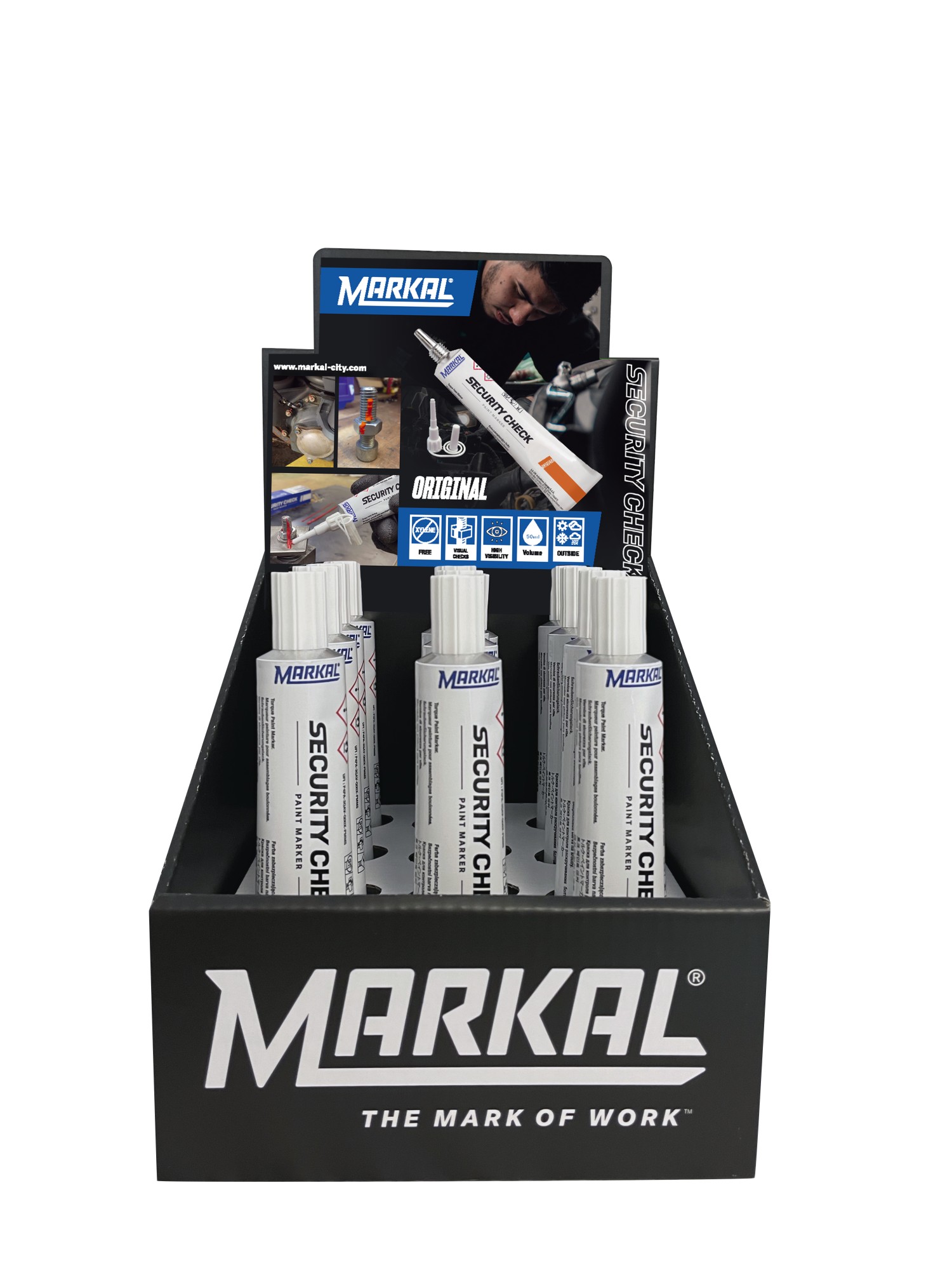 SECURITY CHECK ORIGINAL EXPOSITOR 12 MARCADORES