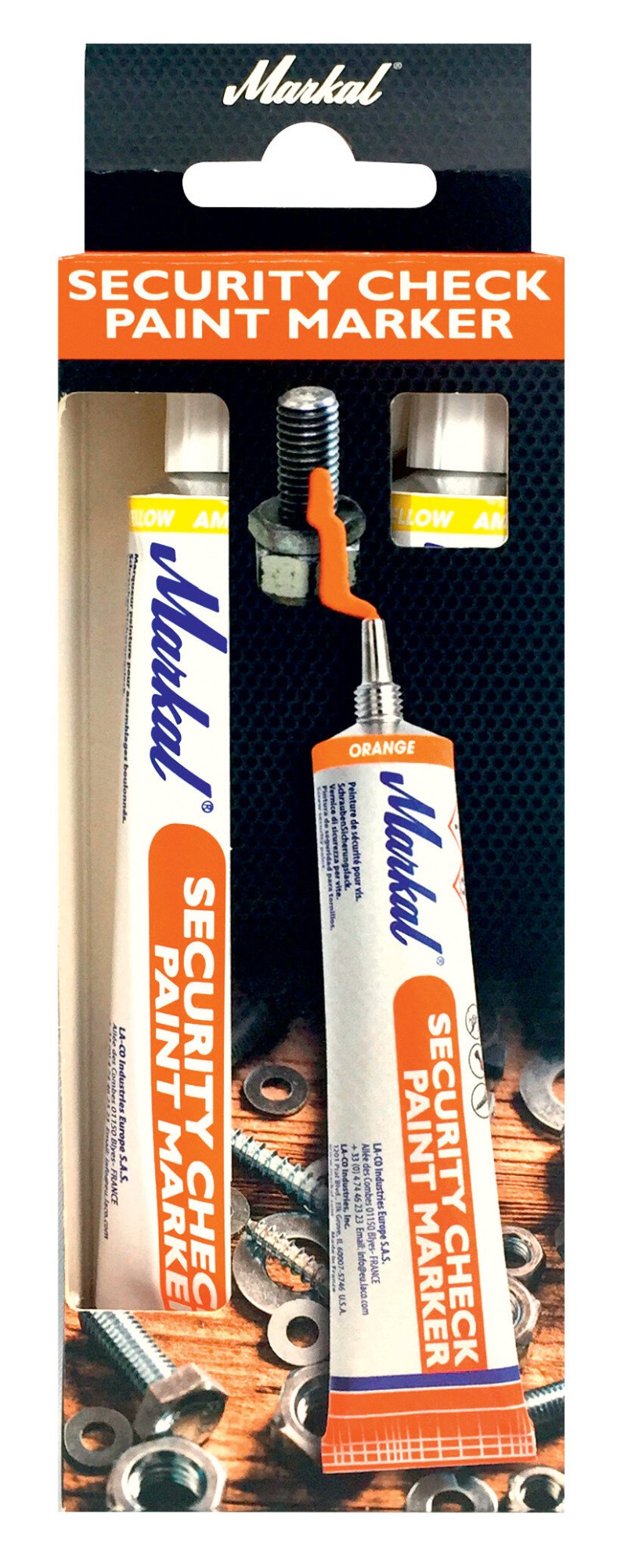 SECURITY CHECK ORIGINAL RETAIL PACK (2 AMARILLO)