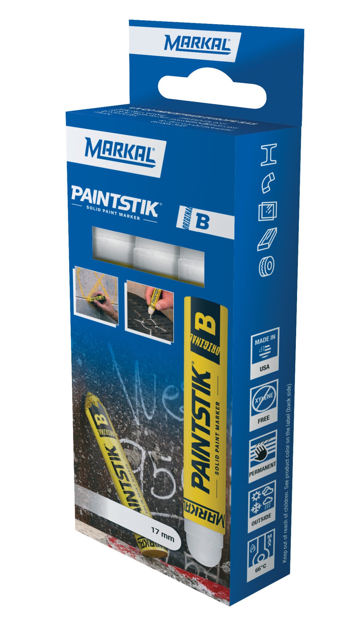 PAINTSTIK ORIGINAL B RETAIL PACK (3 BLANCO)