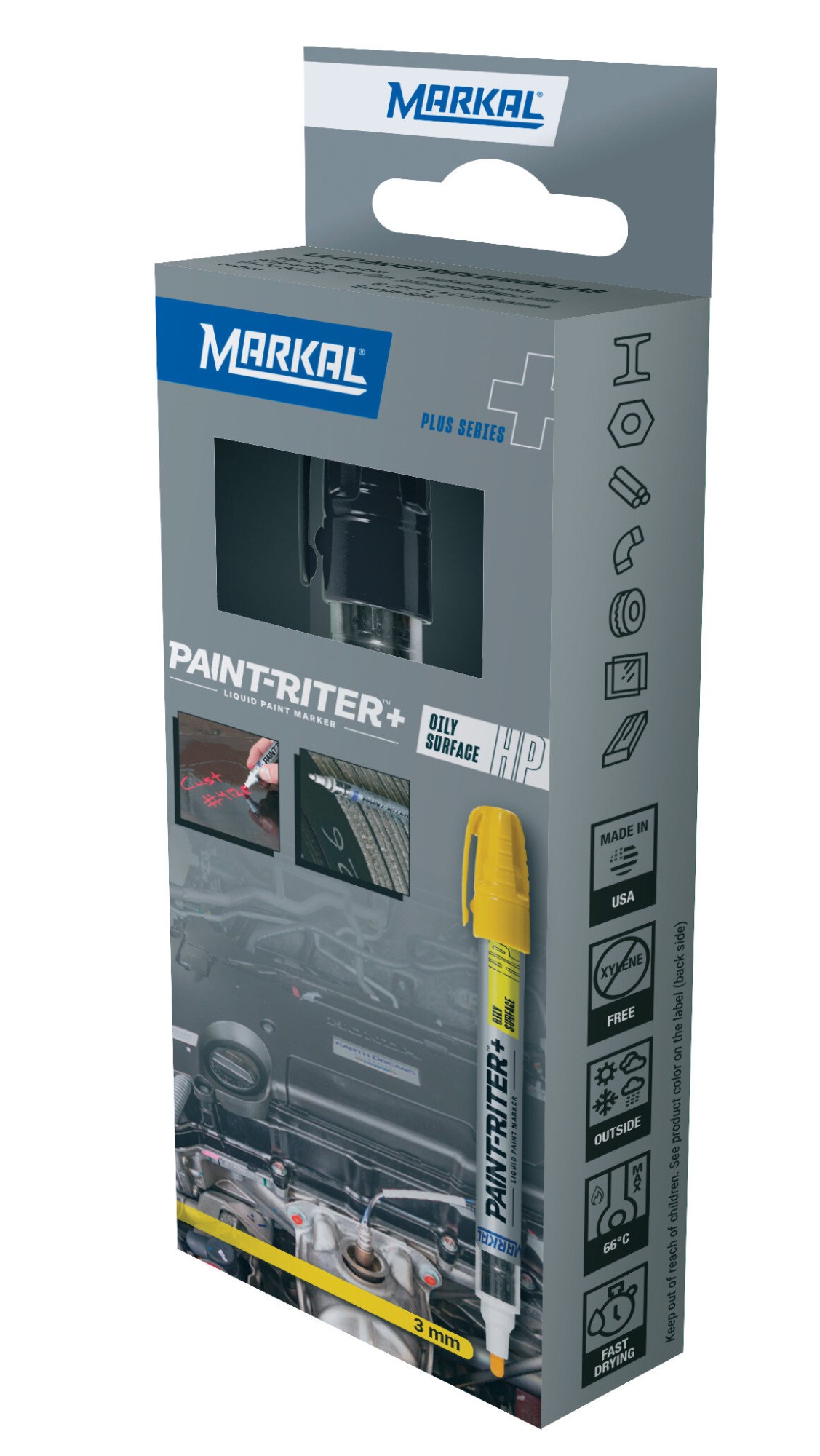 PAINT-RITER+ OILY SURFACE RETAIL PACK (1 NEGRO)