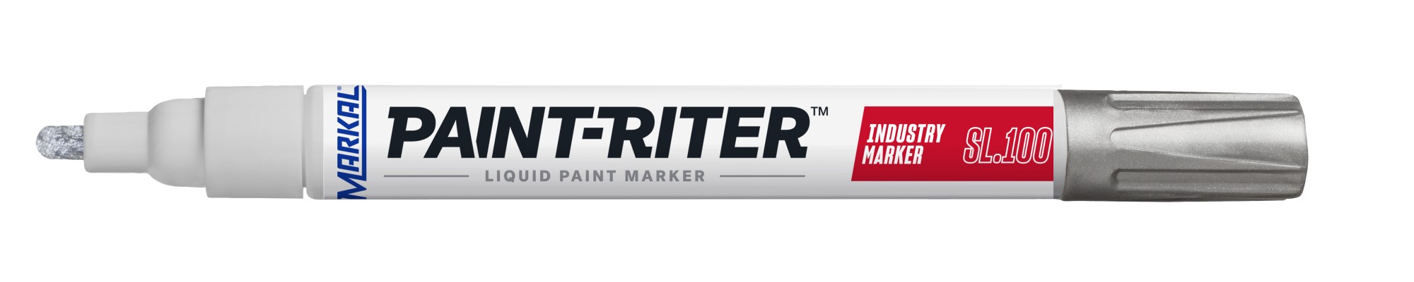 PAINT-RITER INDUSTRY MARKER SL100 PLATEADO