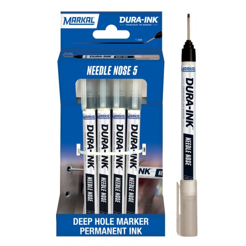 DURA-INK NEEDLE NOSE 5 RETAIL PACK (4 NEGRO)