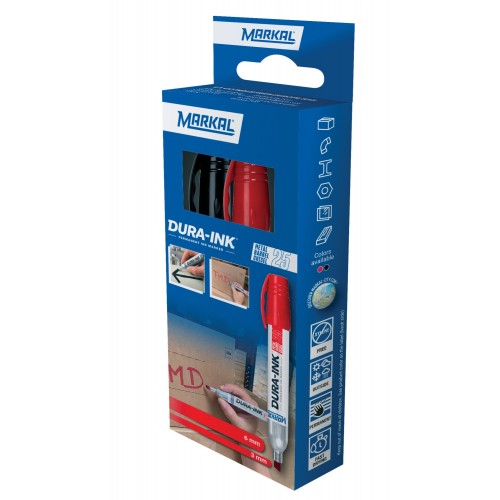 DURA-INK 25 RETAIL PACK (1 NEGRO 1 ROJO)