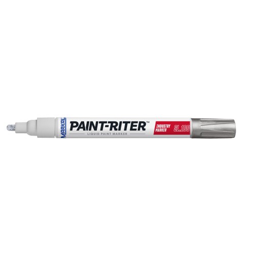 PAINT-RITER INDUSTRY MARKER SL100 PLATEADO