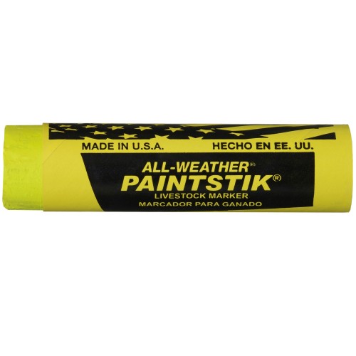 ALL WEATHER PAINTSTIK AMARILLO FLUORESCENTE