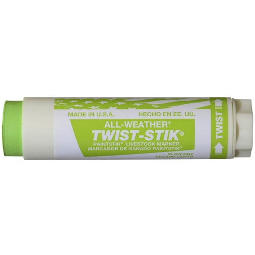 ALL WEATHER TWIST-STIK VERDE FLUORESCENTE