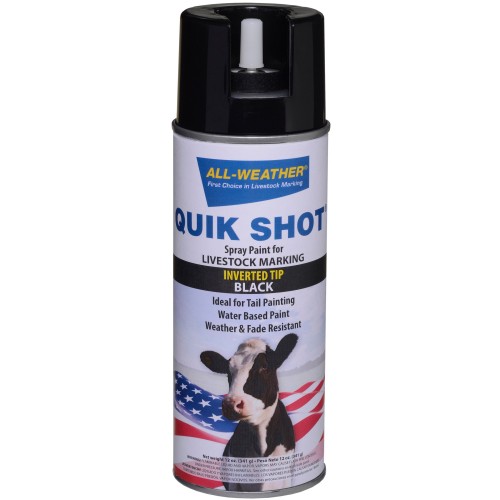 ALL WEATHER QUIK SHOT INVERTED TIP NEGRO