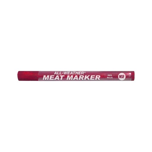 ALL WEATHER MEAT MARKER ROJO