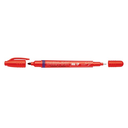 DURA-INK DUAL TIP ROJO