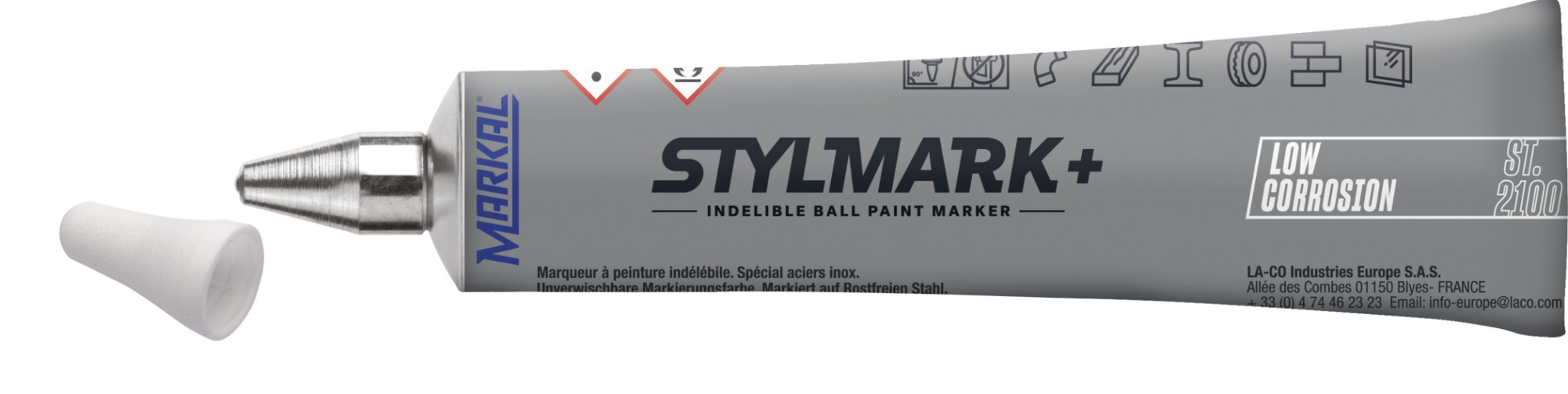 STYLMARK+ LOW CORROSION PMUC BLANCO