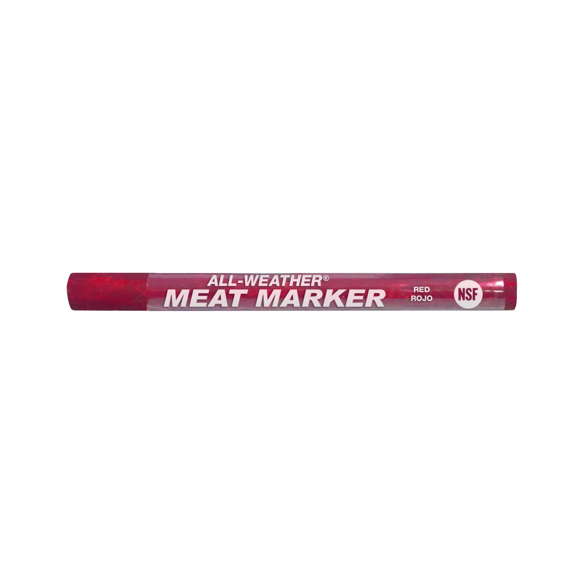 ALL WEATHER MEAT MARKER ROJO