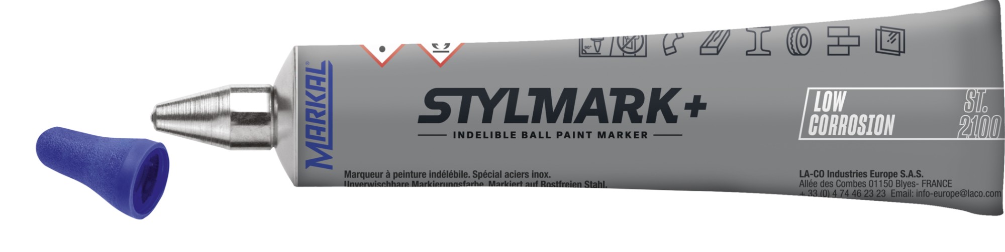 STYLMARK+ LOW CORROSION PMUC AZUL
