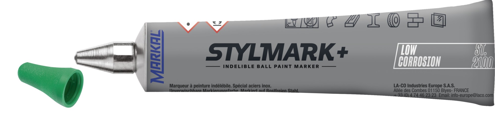 STYLMARK+ LOW CORROSION VERDE