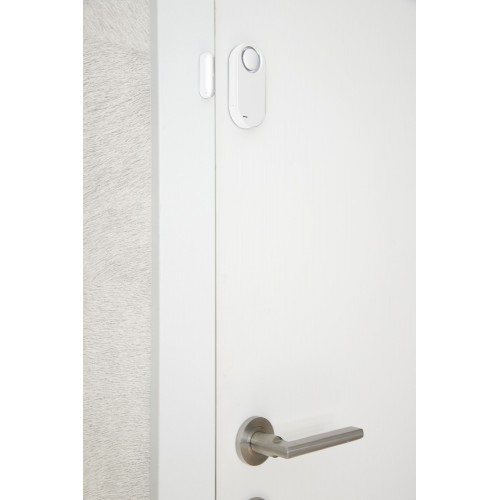 ARREGUI - AL011 Alarma para Puerta con Mando a Distancia, color blanco.