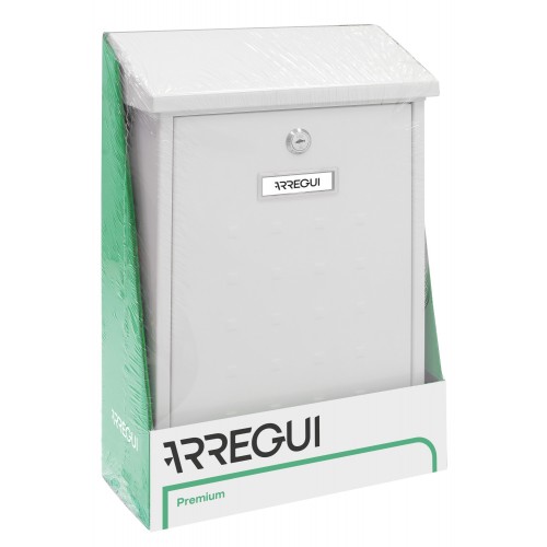 ARREGUI - Buzón Metálico Capacidad A4 PREMIUM Blanco