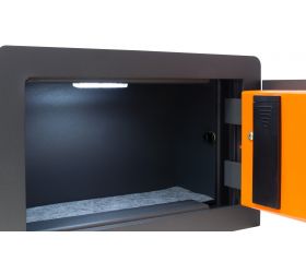 ARREGUI - Caja Fuerte PLUS C Empotrar Electrónica Pomo - Seguridad Certificada 210x320x150