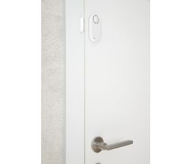 ARREGUI - AL011 Alarma para Puerta con Mando a Distancia, color blanco.
