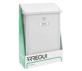 ARREGUI - Buzón Metálico Capacidad A4 PREMIUM Blanco