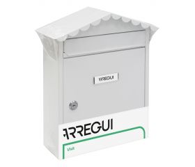 ARREGUI - Buzón Metálico Capacidad A4 VISIT Blanco