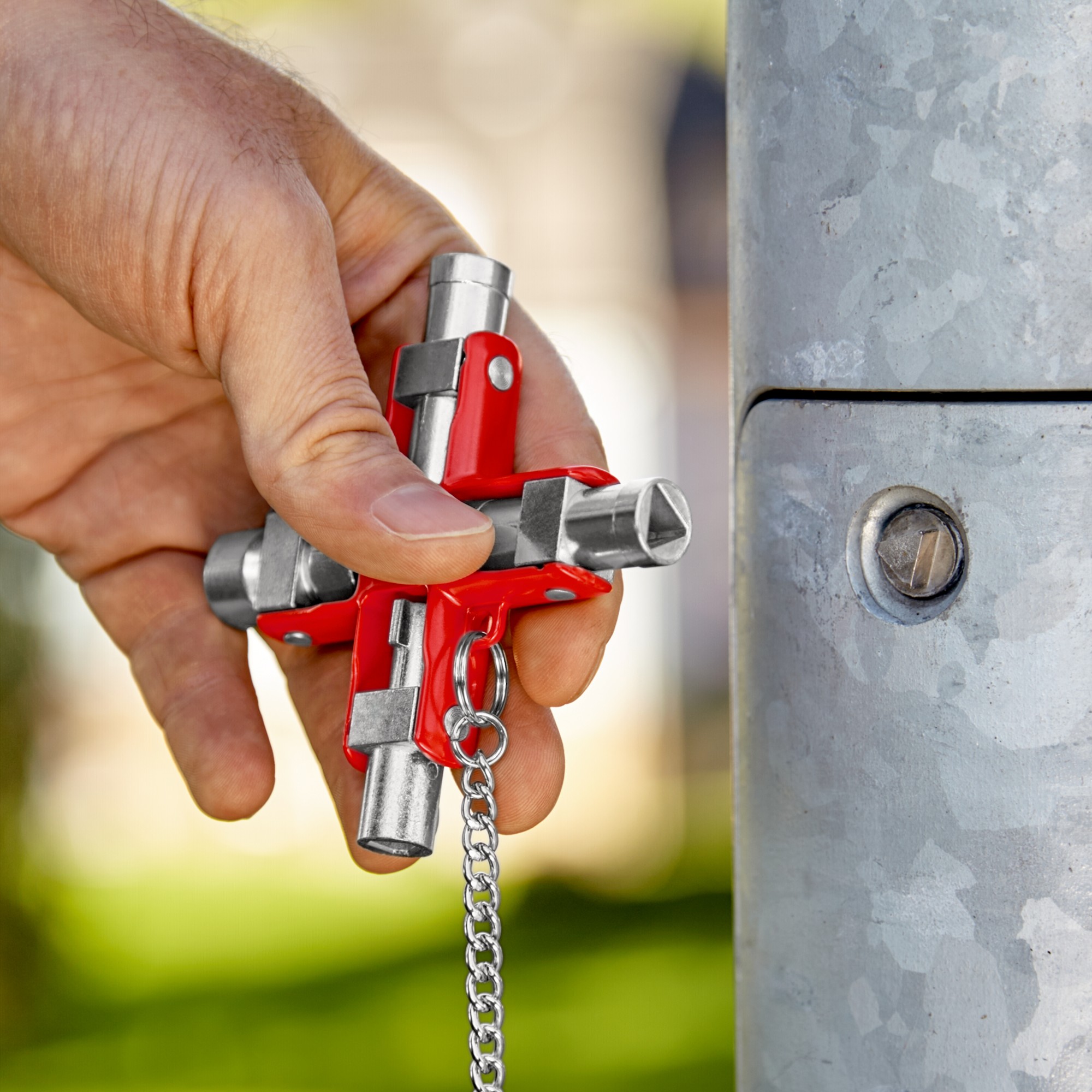 Knipex Llave para cabinas de control 90 mm