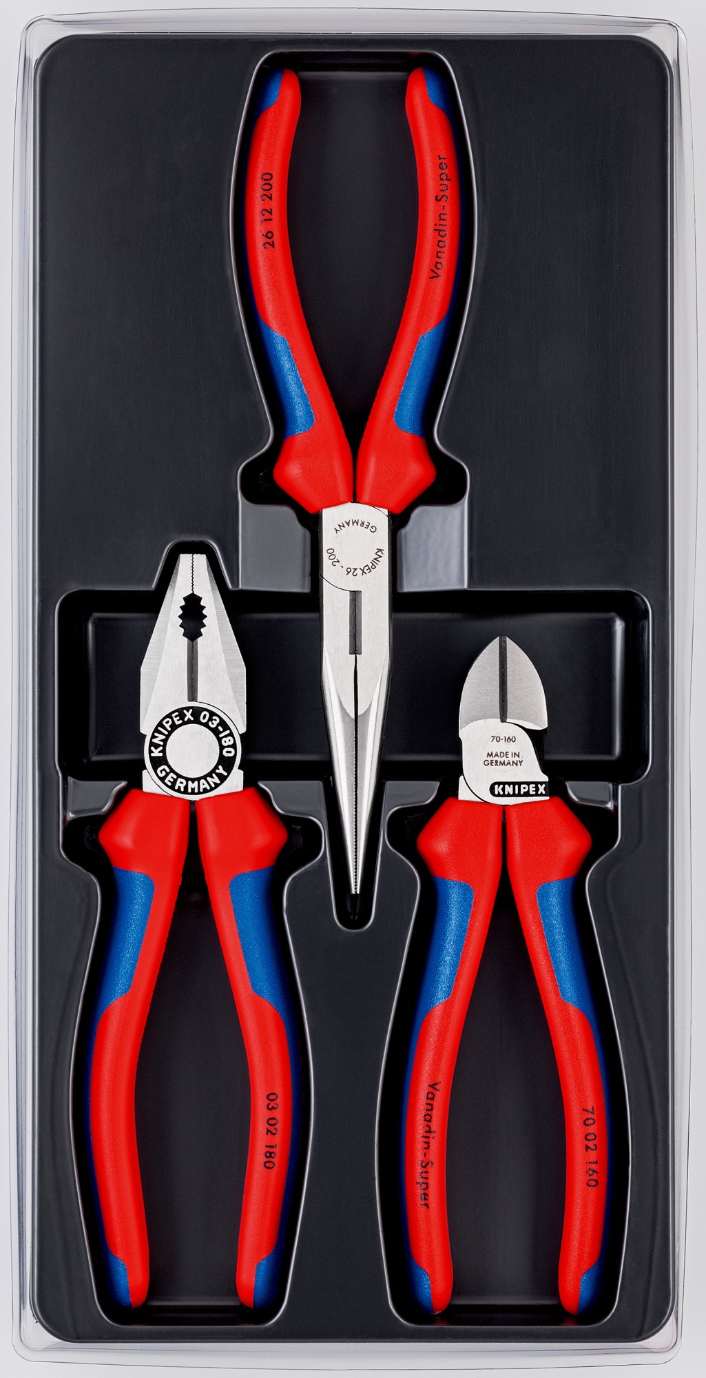 Knipex Juego de alicates para montaje