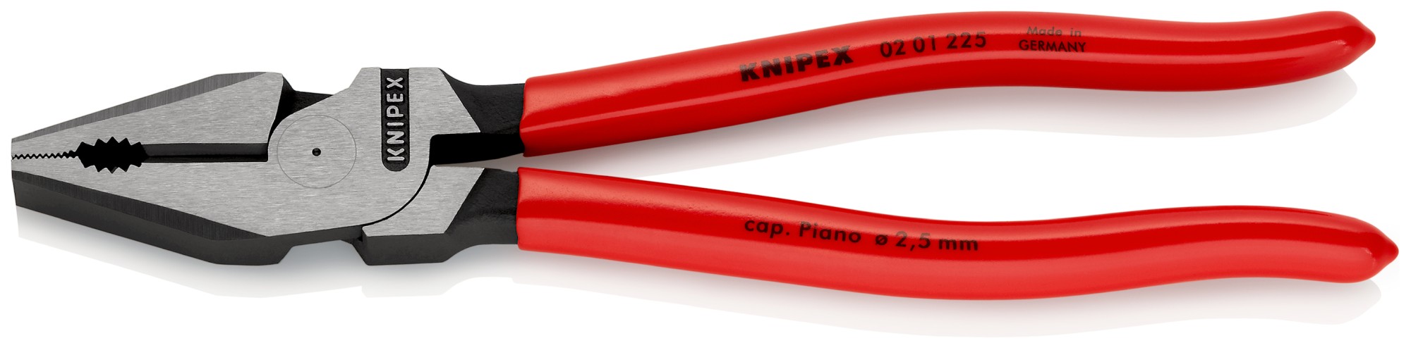 Knipex Alicate universal de fuerza con mangos recubiertos de plástico 225 mm
