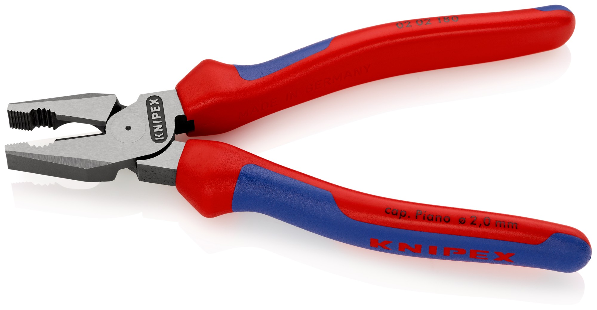Knipex Alicate universal de fuerza con mangos bicomponentes 180 mm