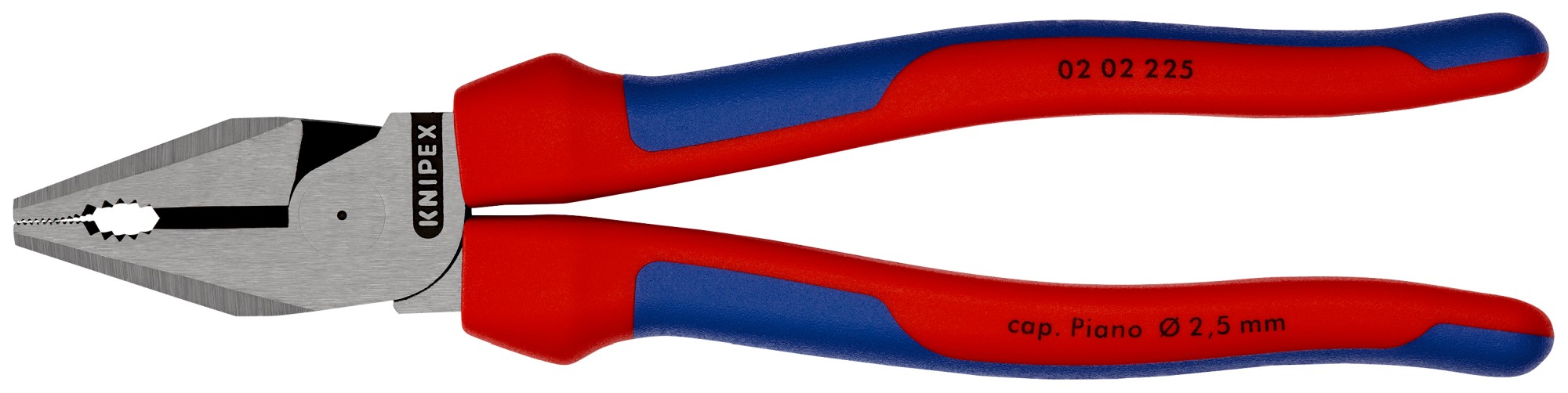 Knipex Alicate universal de fuerza con mangos bicomponentes 225 mm