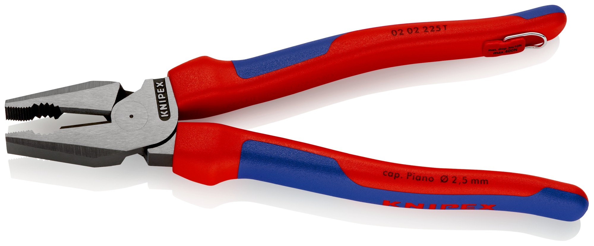 Knipex Alicate universal de fuerza anticaída 225 mm