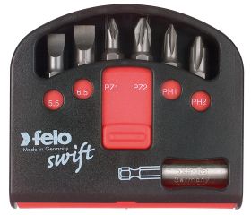 Felo Juego de puntas atornillador SWIFT Universal