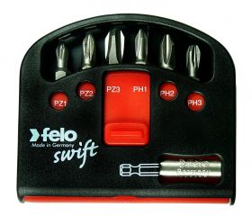 Felo Juego de puntas atornillador SWIFT PH/PZ