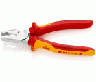 Knipex Alicate universal de fuerza con mangos bicomponentes aislados 180 mm
