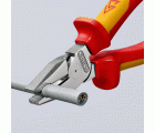 Knipex Alicate universal de fuerza con mangos bicomponentes aislados 180 mm