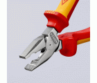 Knipex Alicate universal de fuerza con mangos bicomponentes aislados 180 mm