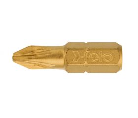 Felo Punta atornillador Pozidriv (PZ) Titanio C6,3x25mm.