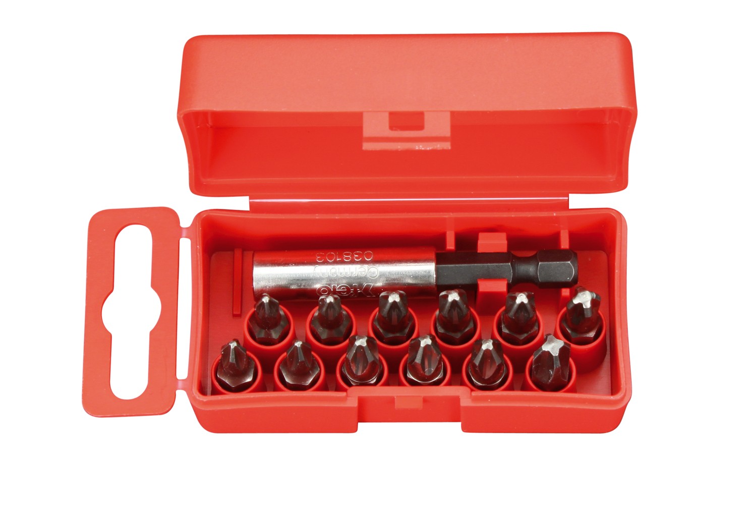 Felo Juego de puntas PROFI C6,3X25mm. 13-pcs. PZ/PH/BH