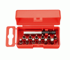 Felo Juego de puntas PROFI C6,3X25mm. 13-pcs. TORX®/BH
