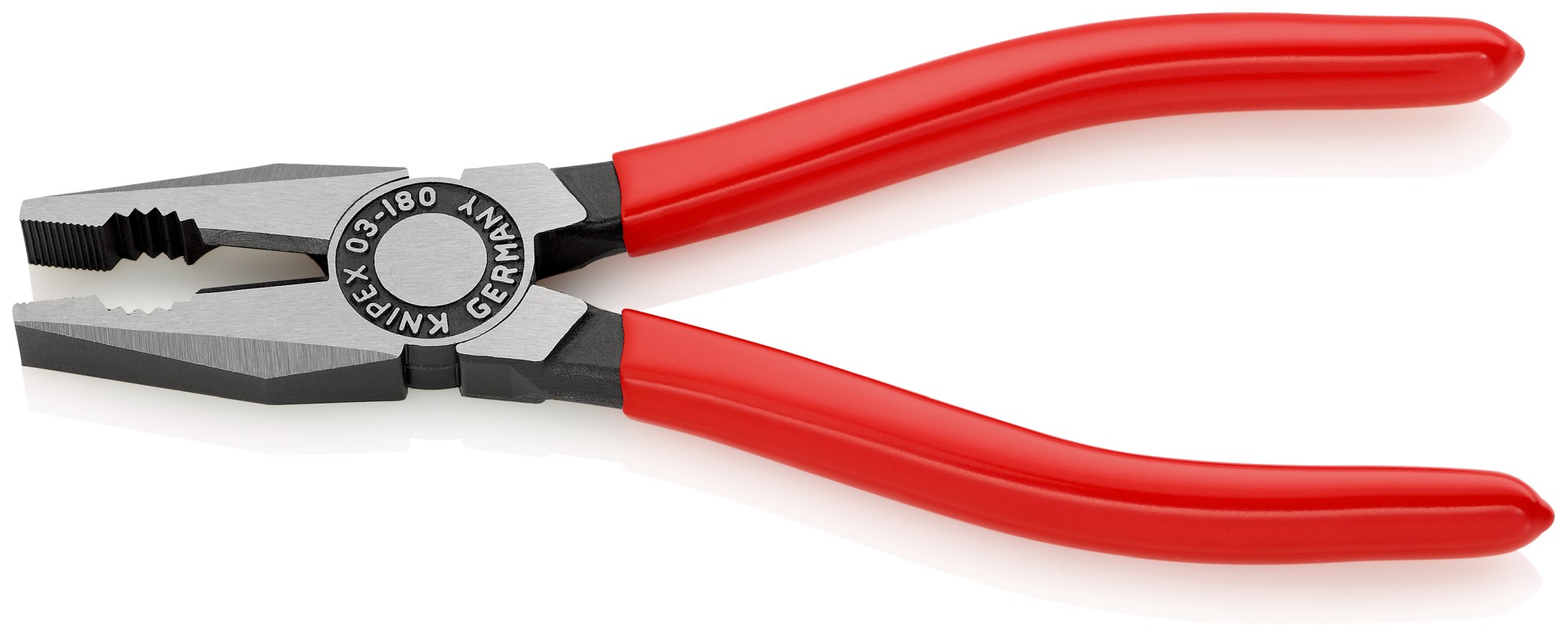 Knipex Alicate universal con mangos recubiertos de plástico 180 mm