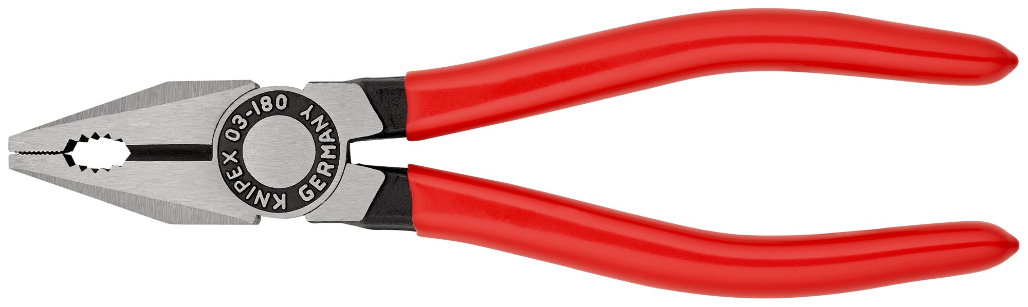 Knipex Alicate universal con mangos recubiertos de plástico 180 mm