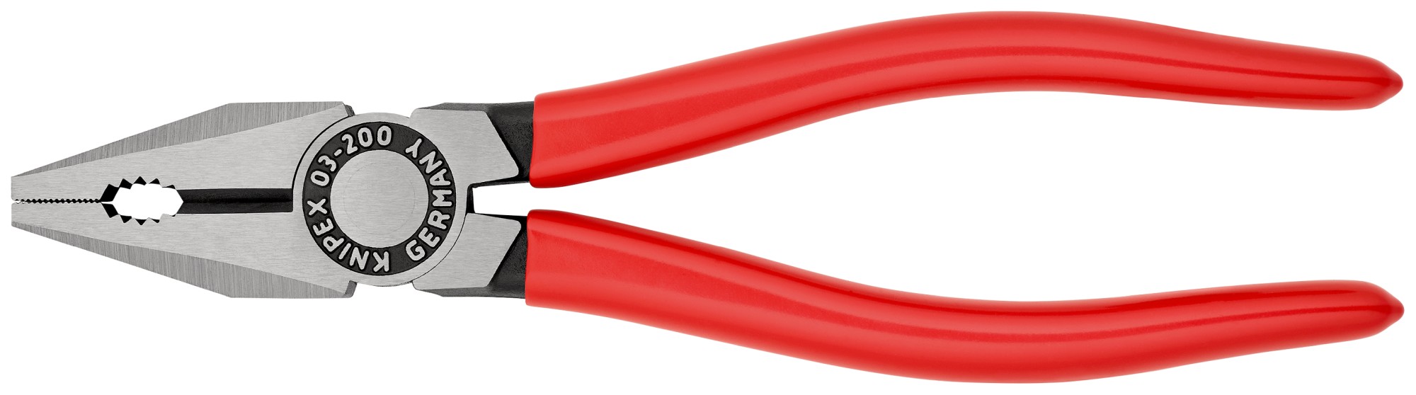 Knipex Alicate universal con mangos recubiertos de plástico 200 mm
