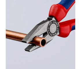 Knipex Alicate universal con mangos bicomponentes