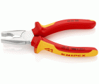 Knipex Alicate universal con mangos bicomponentes aislados 160 mm