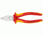 Knipex Alicate universal con mangos bicomponentes aislados 200 mm
