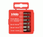 Felo Juego de puntas PROFI E6,3X50mm.