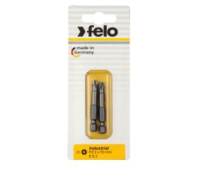 Felo Blister 1 punta atornillador Pozidriv (PZ) Industry E6,3x50mm.