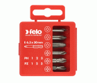 Felo Juego de puntas PROFI E6,3X50mm. 6-pcs. PZ/PH